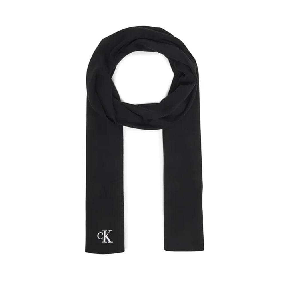 Echarpe Noire Mixte Calvin Klein Jeans Ck Fine 1