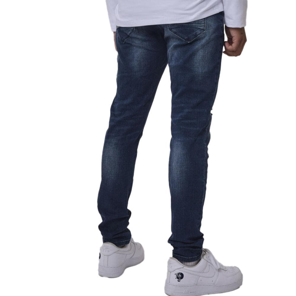 Jean Slim Bleu Foncé Homme Project X Paris 2090025 2