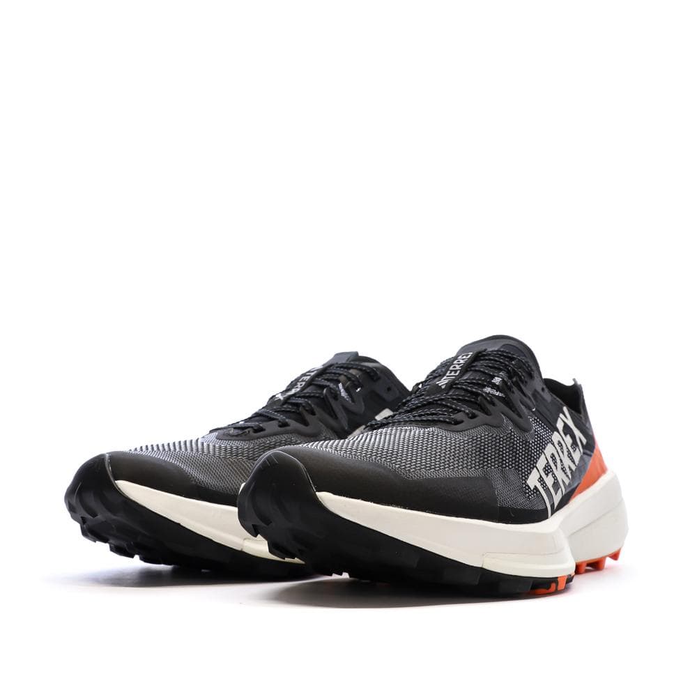 Chaussures de Trail Grises/Oranges Homme Adidas Agravic 6