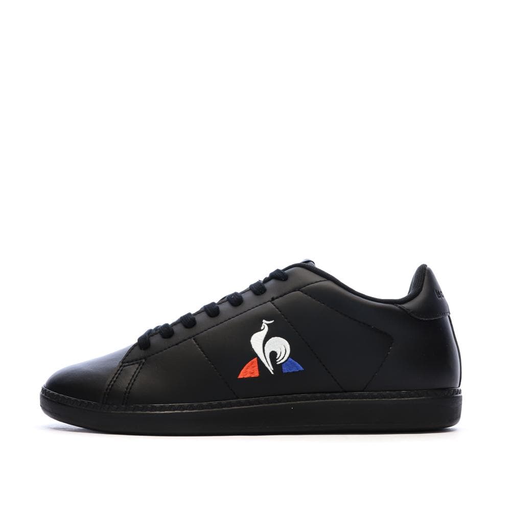 Baskets Noires Homme Le Coq Sportif Courtset 1