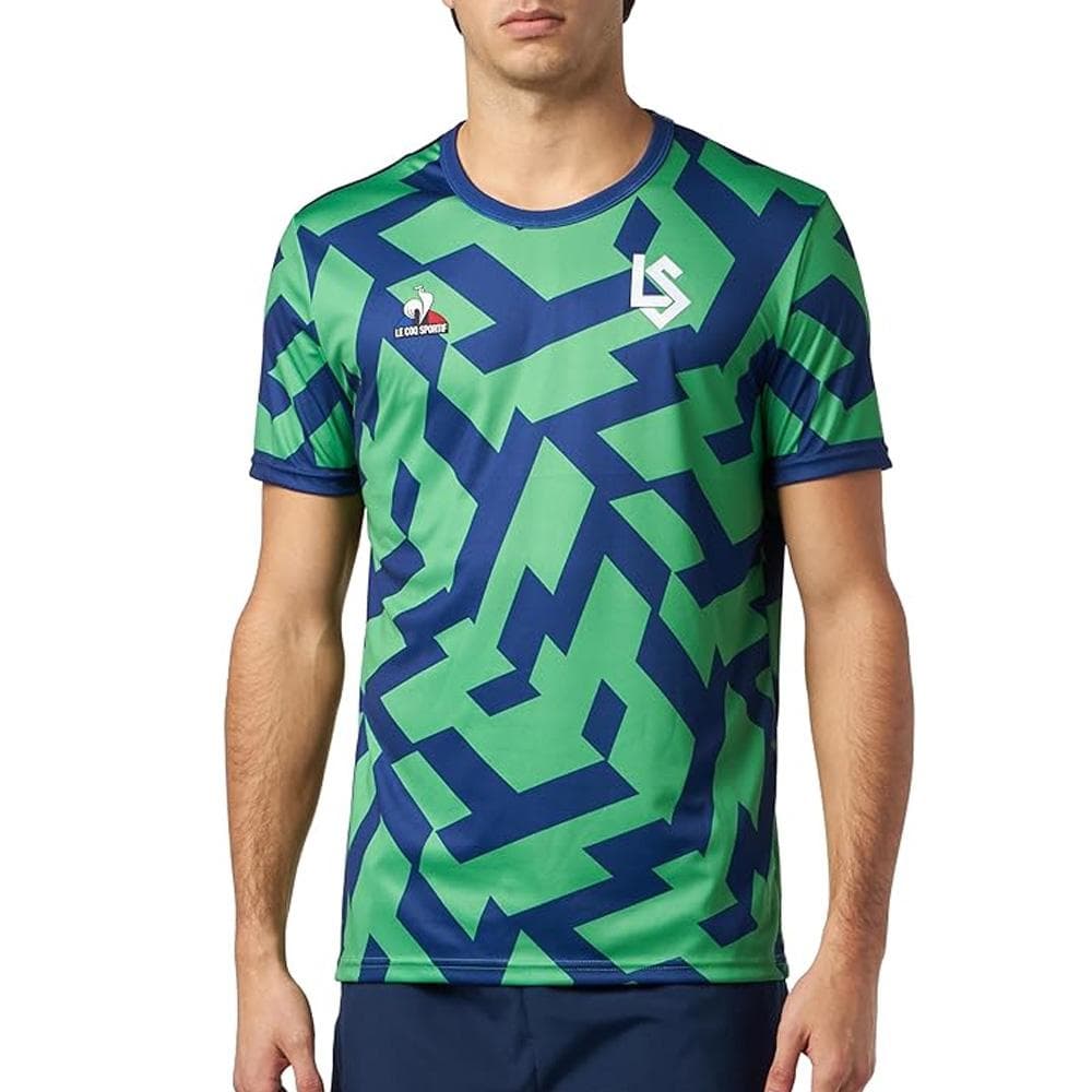 Maillot de rugby Marine/Vert Homme Le Coq Sportif Lausanne 1