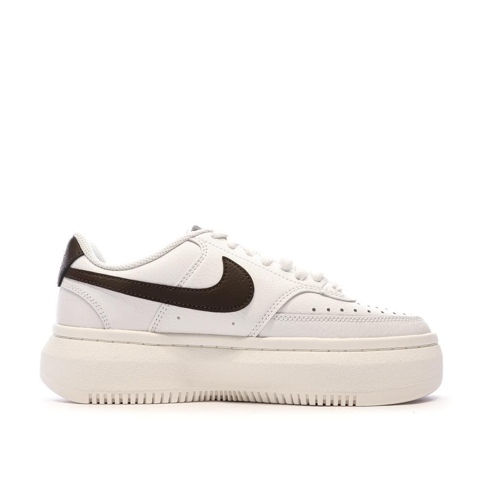 Baskets Blanc/ Noir Femme Nike Court Vision Alta 2