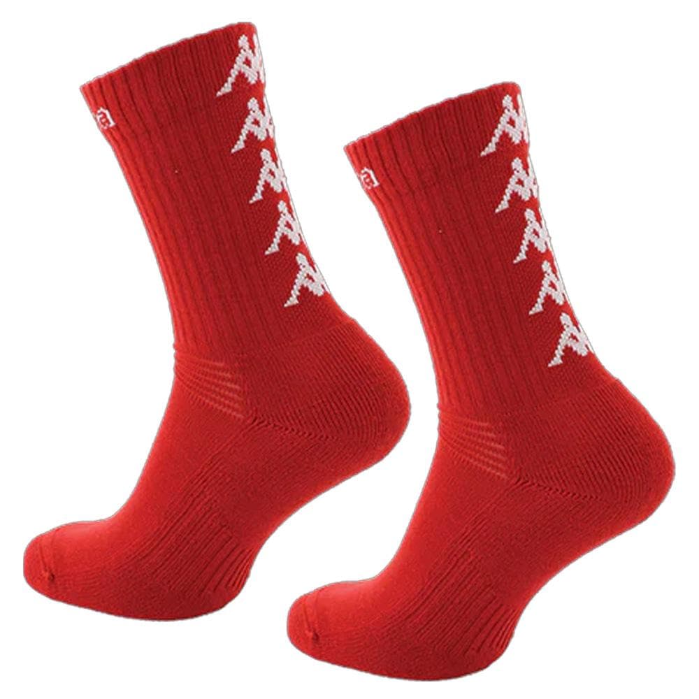Chaussettes de Sport Rouge/Blanc Kappa Eleno 1