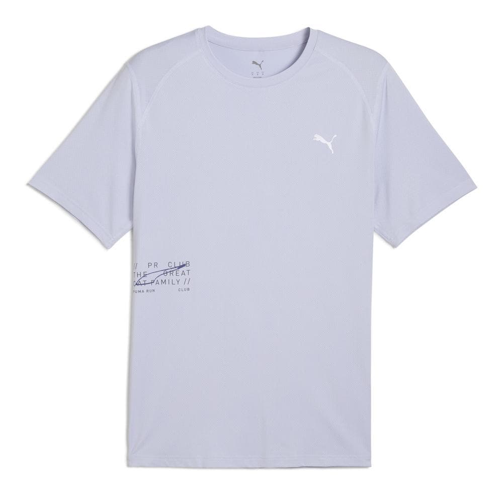 T-Shirt Violet Femme Puma Run Graphic Mesh 1
