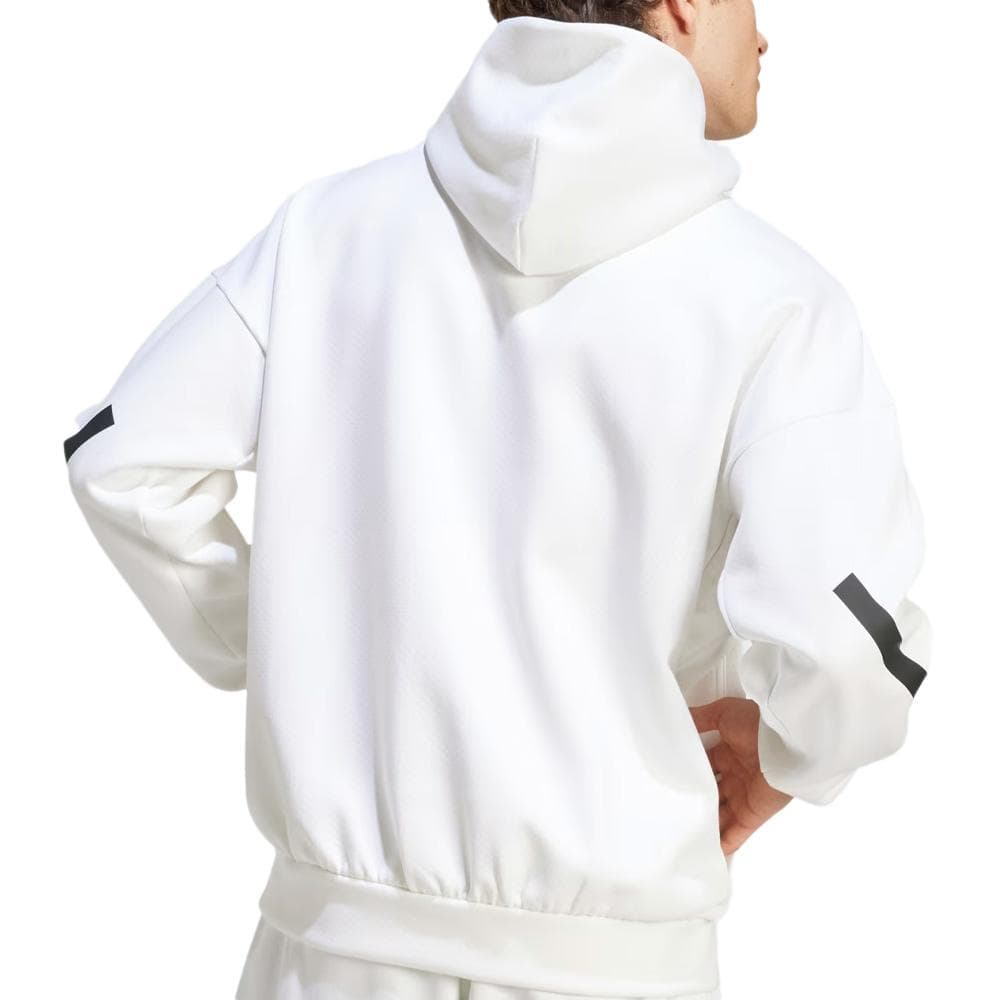 Sweat Blanc Homme Adidas JF2454 2