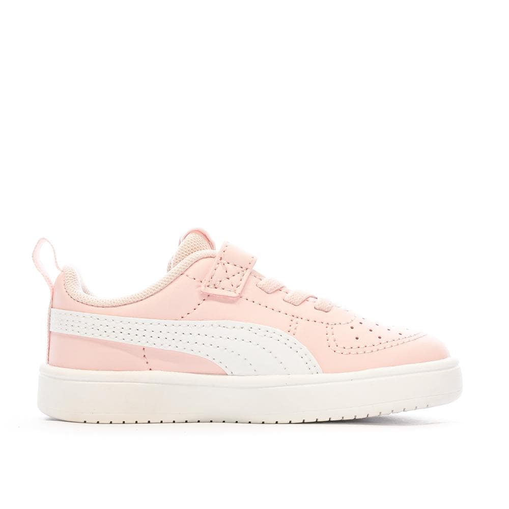 Baskets Rose/Blanche Fille Puma Rickie 2