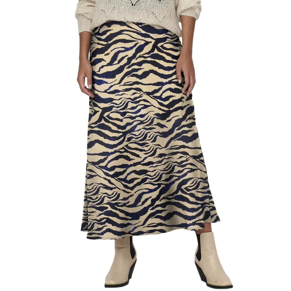 Jupe Beige/Marine Femme JDY Urba 1