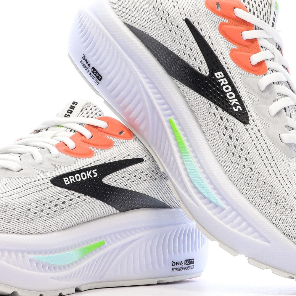 Chaussures de Running Blanche Homme Brooks Ghost 17 7