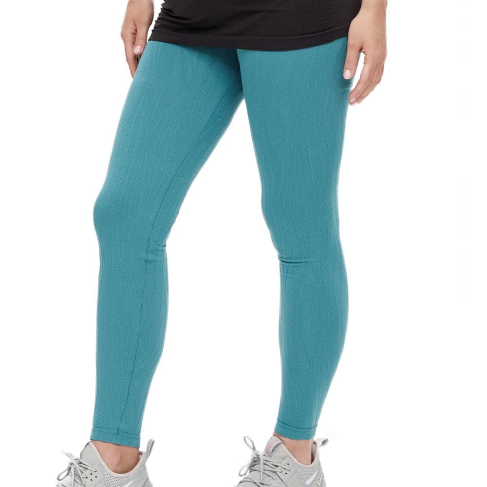 Legging de Grossesse Bleu Femme Mamalicious 20016583 1