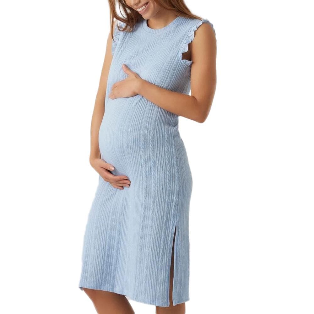 Robe Bleu Femme Vero Moda Marternity Nika 1
