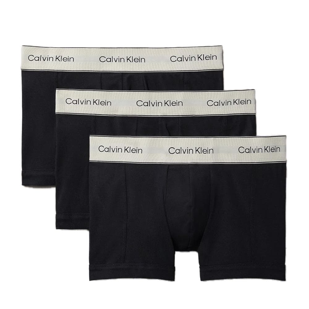X3 Boxers Noir Homme Calvin Klein Jeans Heritage 1