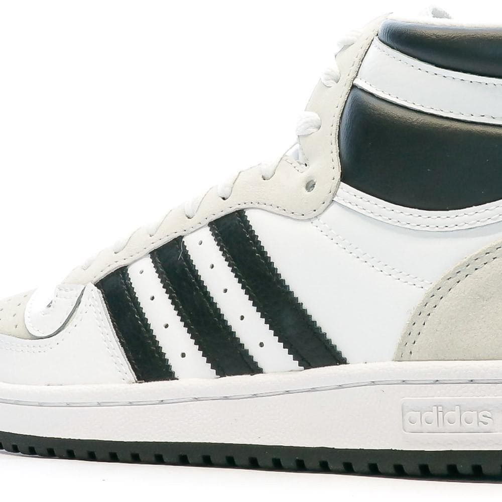Baskets Blanche/Gris Homme Adidas Top Ten 7