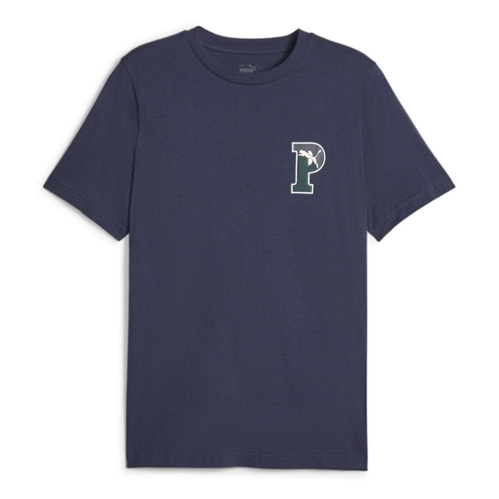 T-shirt Marine Homme Puma Squad Badge 1