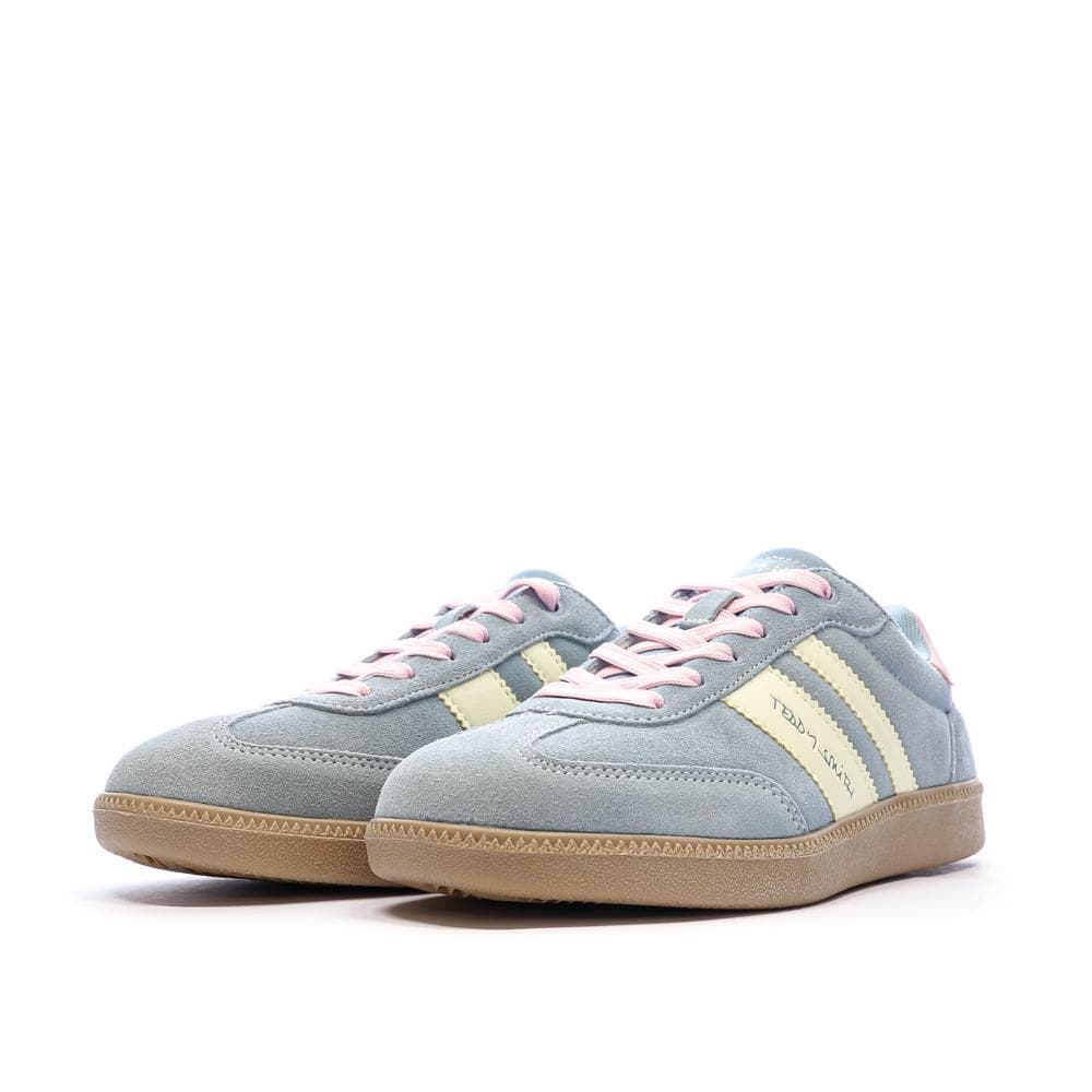 Baskets Bleu/Jaunes Femme Teddy Smith 120123 6