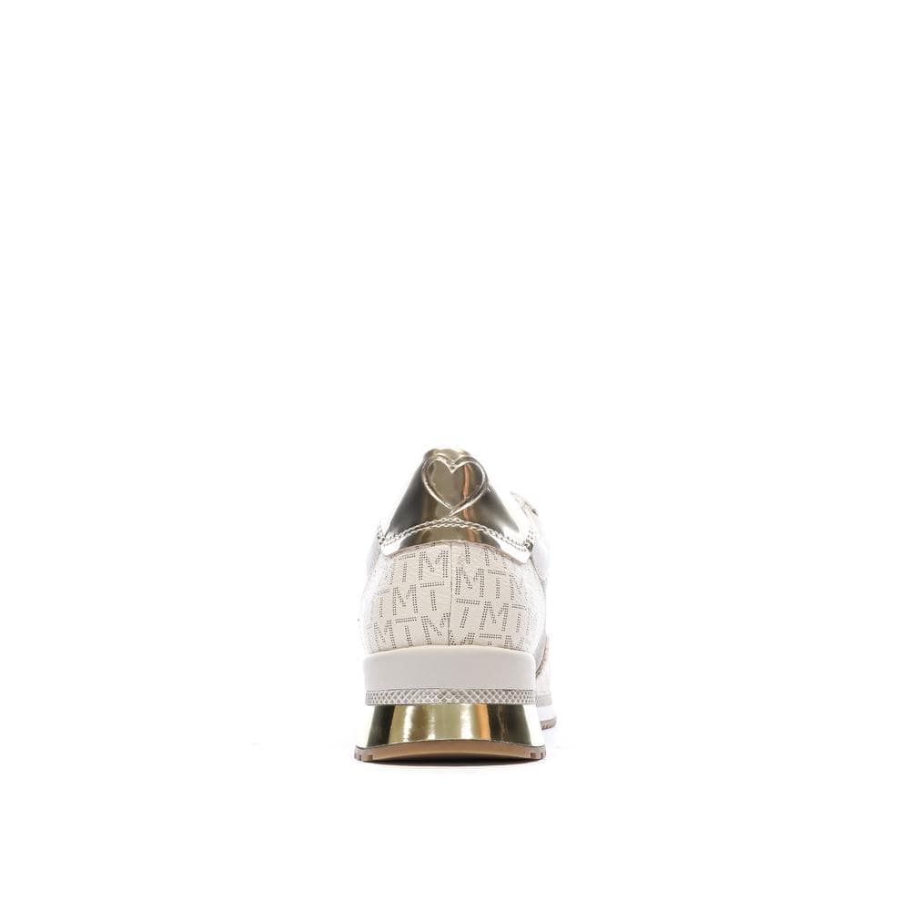 Baskets Doré Femme Marco Tozzi Cream Comb 3