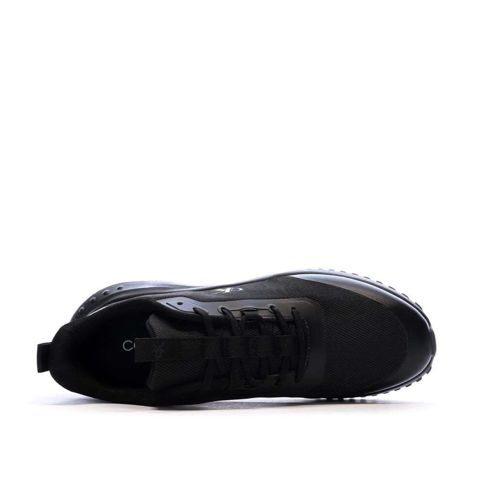 Baskets Noir Homme Calvin Klein Jeans Eva Runner Lace 4