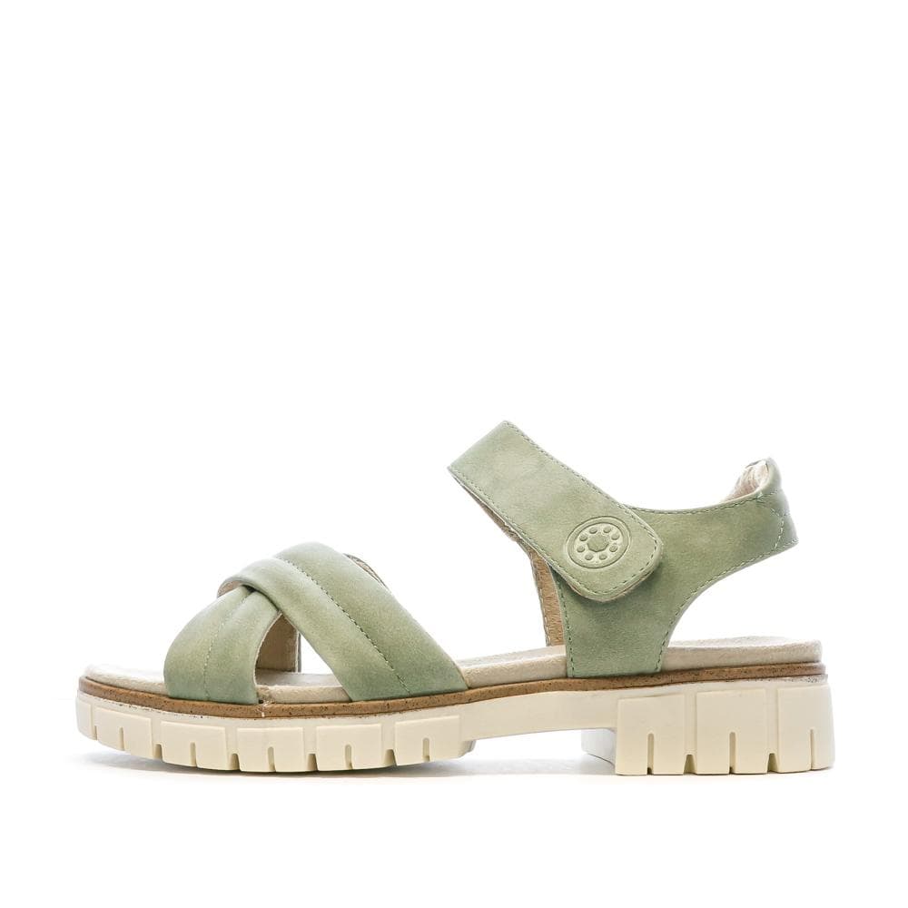 Sandales Verte Femme Relife Layon 1