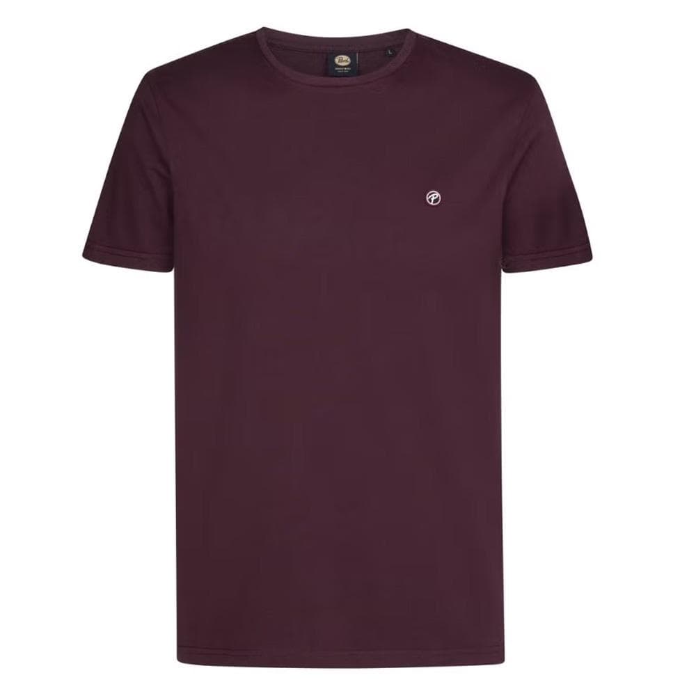 T-shirt Bordeaux Homme Petrol Industries TSR002-9999 1