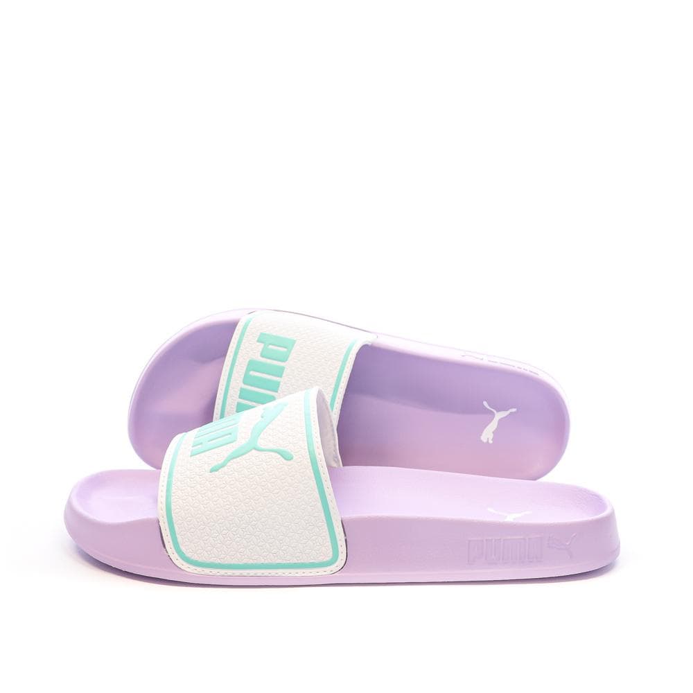 Claquettes Violettes/Blanches/Bleu Homme Puma Leadcat 2.0 384139-01 1