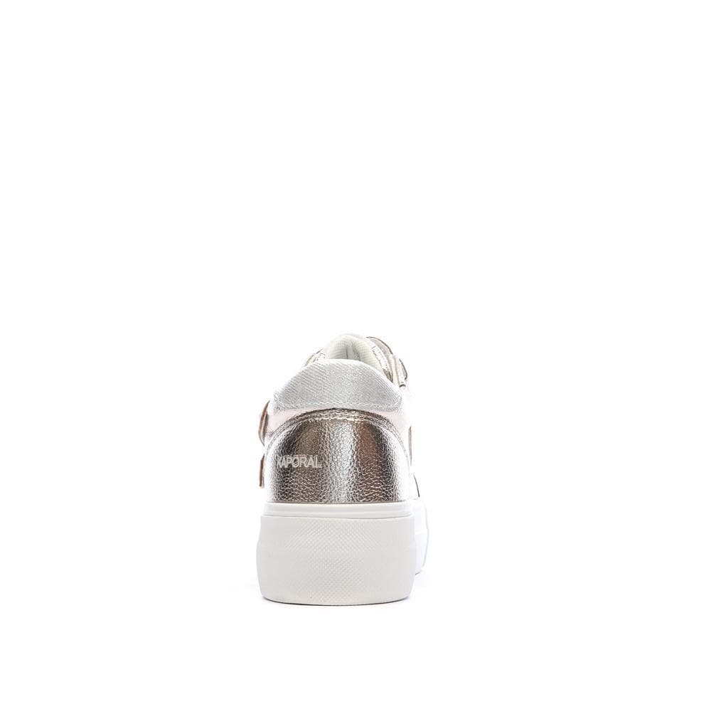 Baskets Doré Plateforme Femme Kaporal Clovia 3