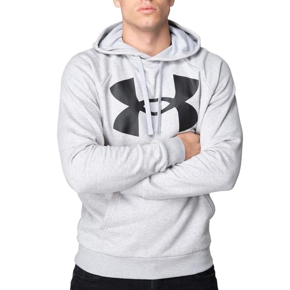 Sweat Gris homme Under Armour Rival Fleece Big Logo 1
