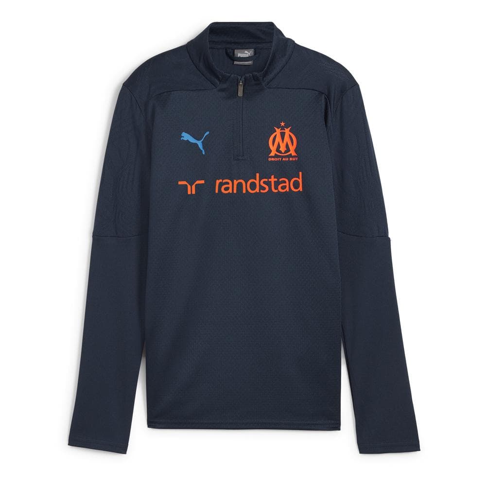 OM Sweat 1/4 Zip Training Marine Junior Puma 2024/2025 1