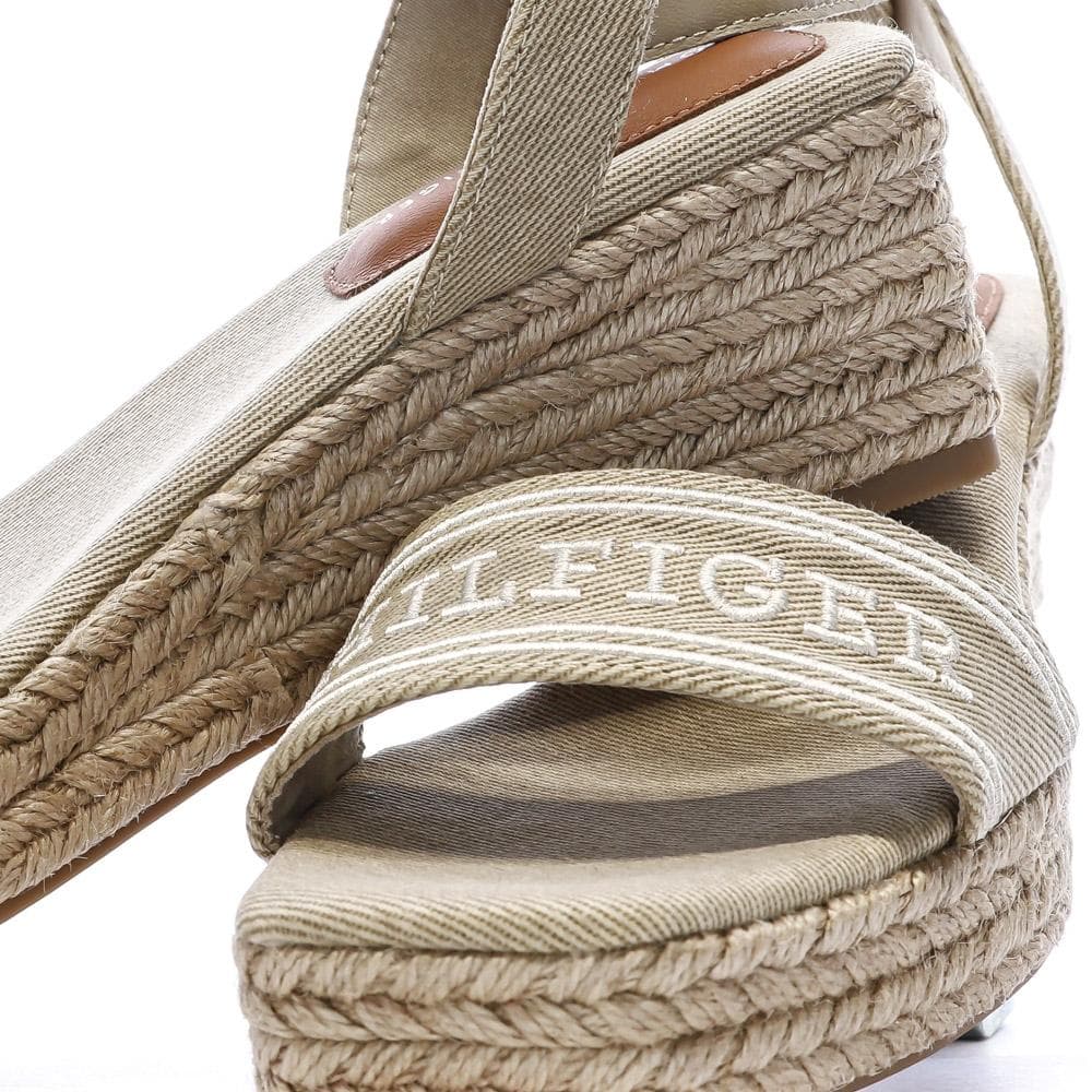 Sandales Beiges Femme Tommy Hilfiger Espad 7