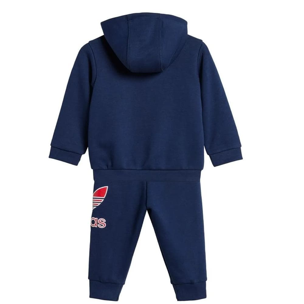 Survêtement Marine/Rouge Garçon Adidas Hoodie 2