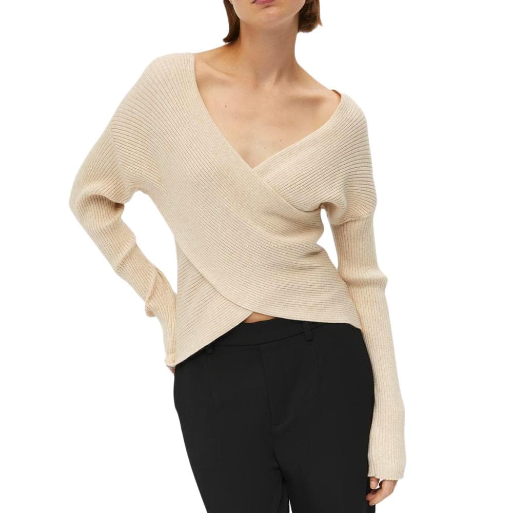 Pull Beige Femme Object Pinja 1