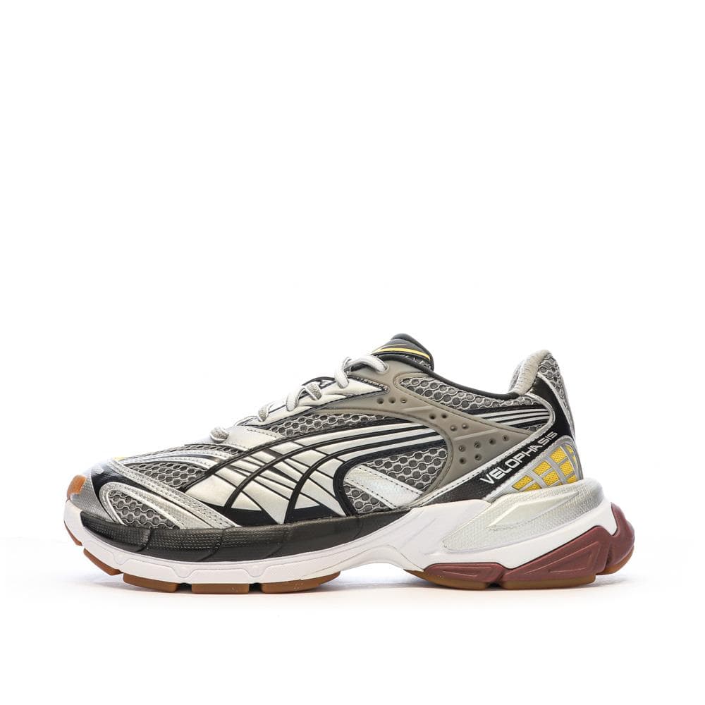 Baskets Noir/Gris Mixte Puma Velophasis Phased 1