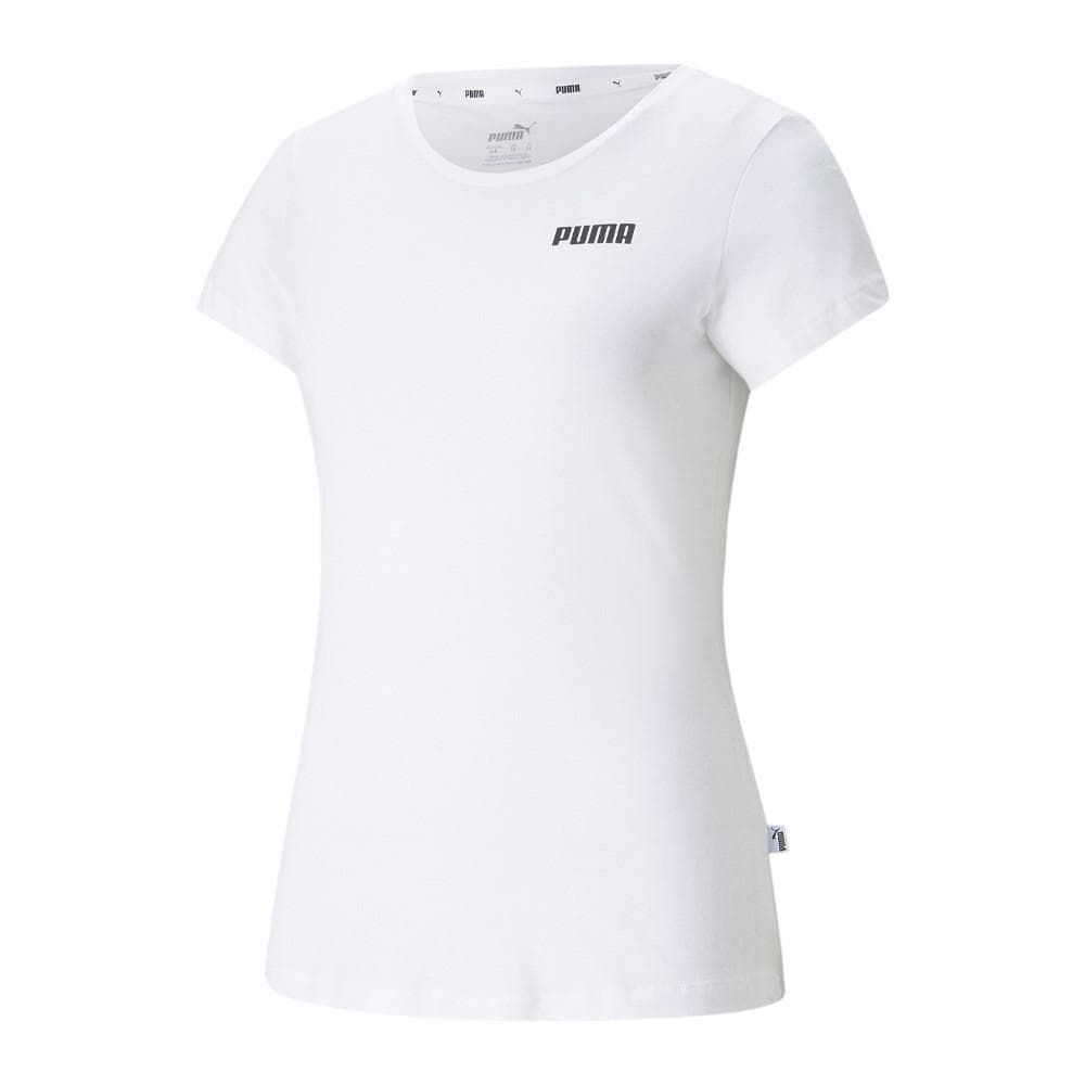 T-shirt Blanc Femme Puma Ess Tee 1