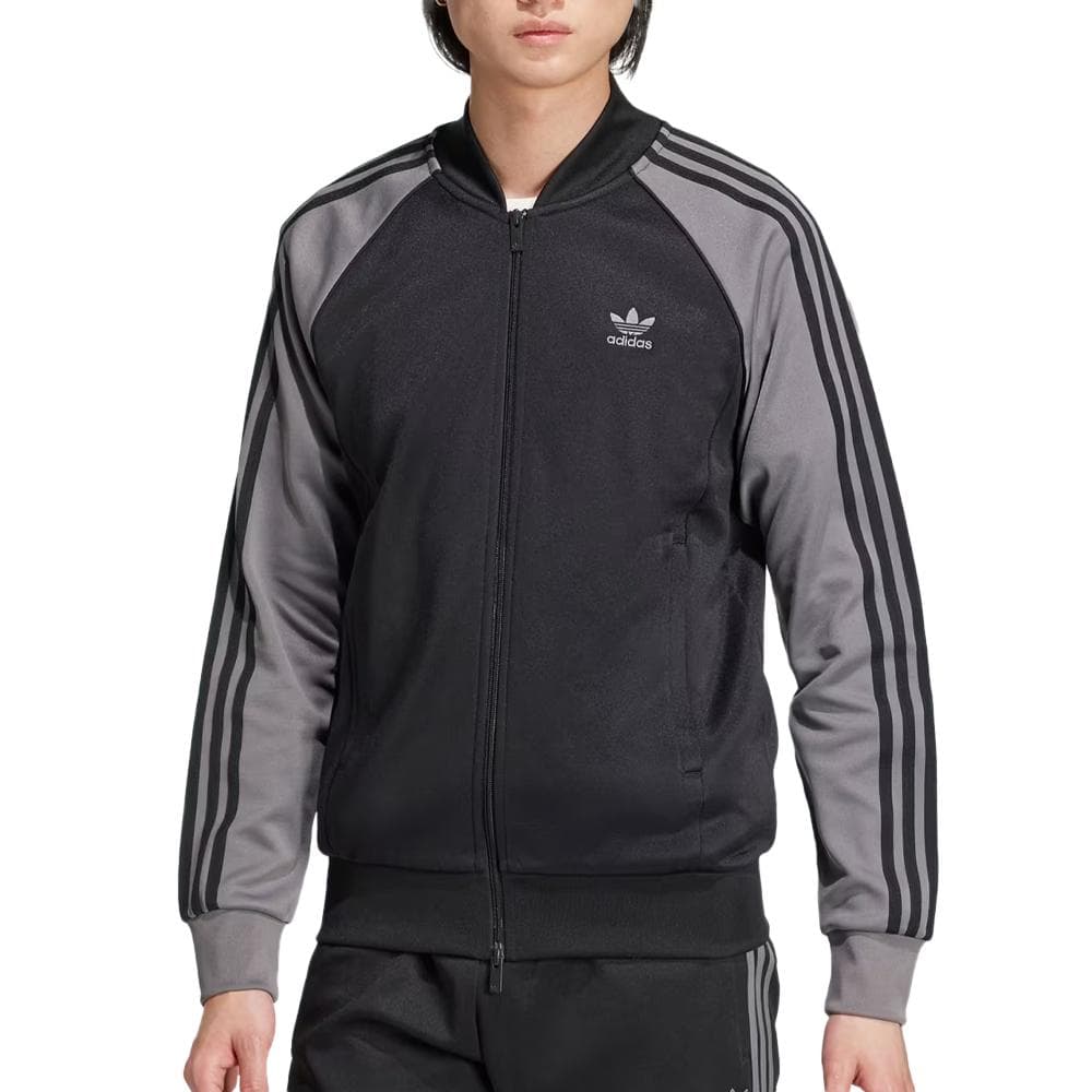 Veste Zippée Noire/Grise Homme Adidas IY9858 1
