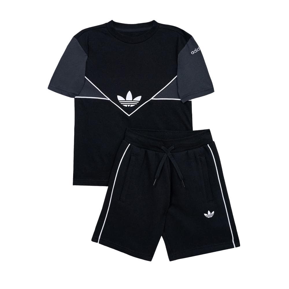 Ensemble Noir Garçon Adidas IL2479 1