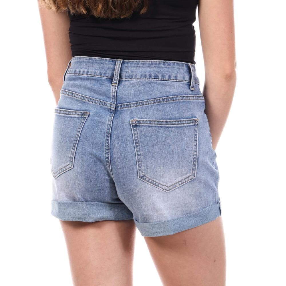 Short Bleu clair Femme Monday Premium LW526 2