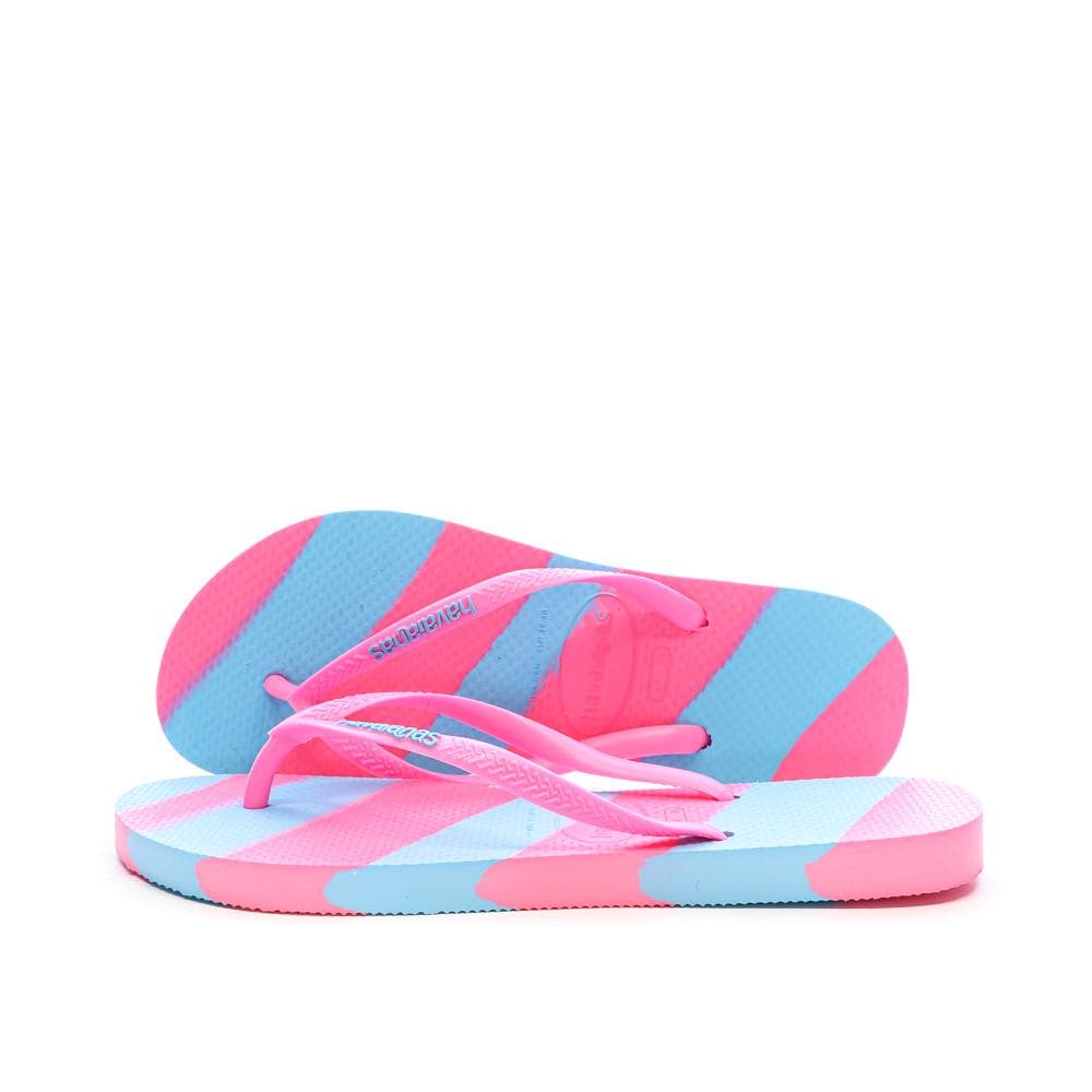 Tongs Rose/Turquoise Femme Havaianas Infrad 1
