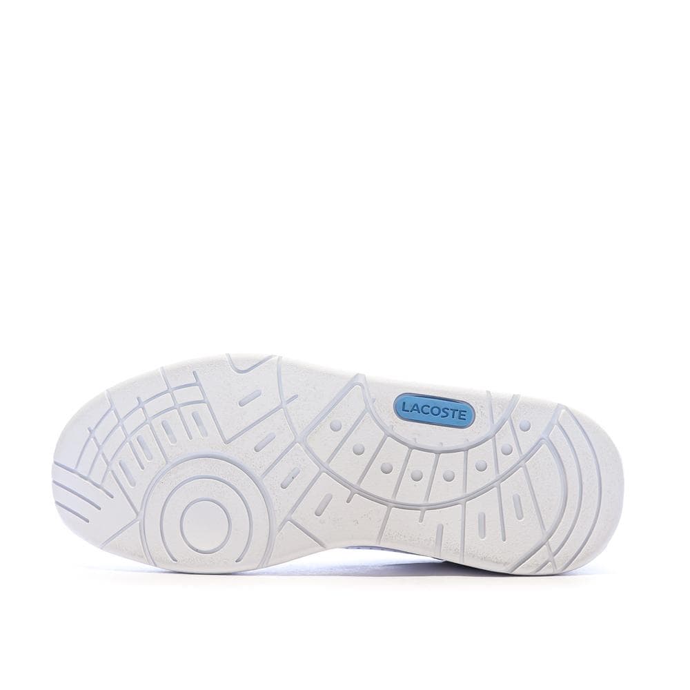 Baskets Blanches/Bleu Femme Lacoste Clip 124 5
