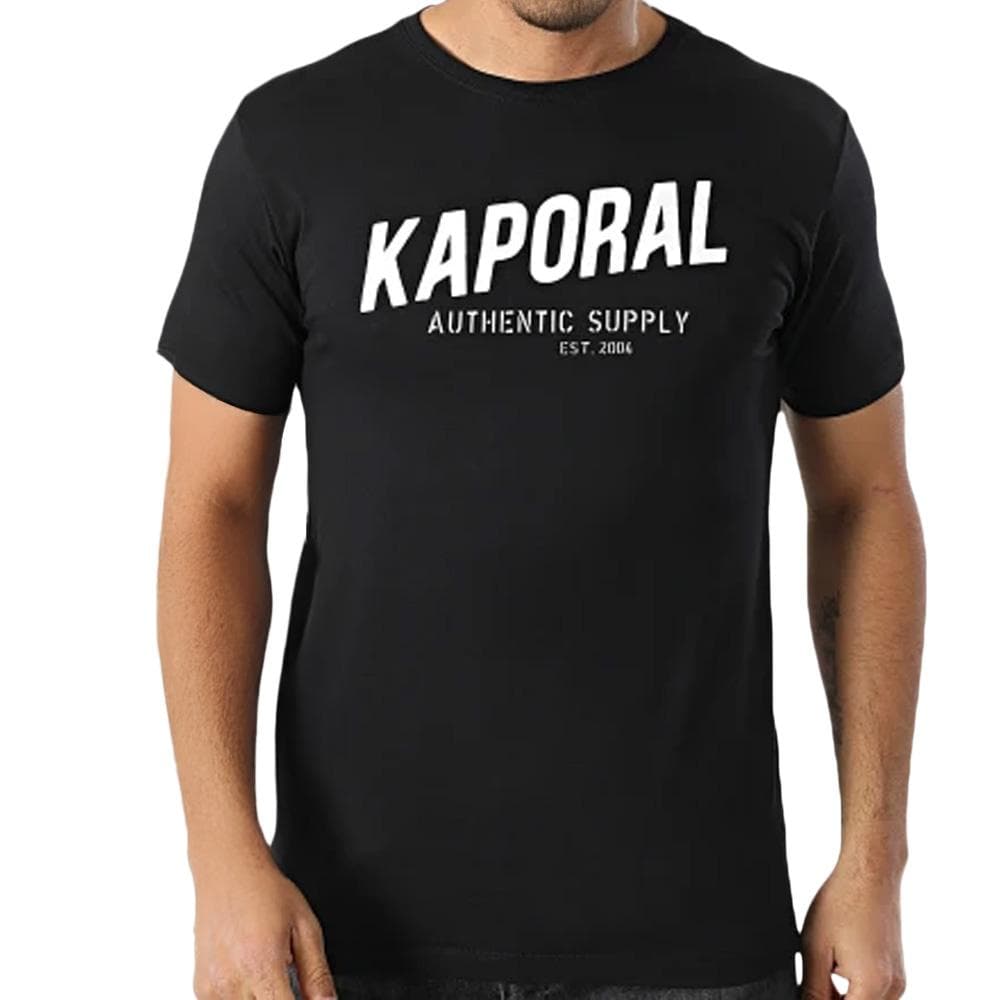 T-shirt Noir Homme Kaporal RYZZ 1