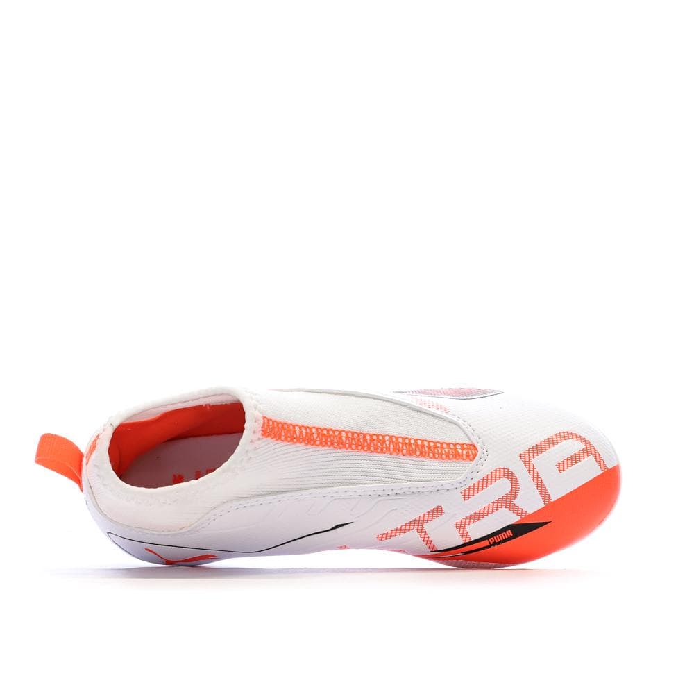 Chaussures de football Blanc/Rouge Garçon Puma Ultra 5 4