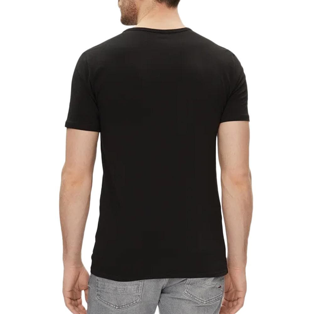 Lot de trois T-Shirt Blanc/Noir/Gris Homme Tommy Hilfiger Stretch 3