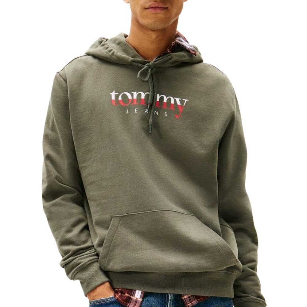 Sweat Kaki Homme Tommy Hilfiger DM0DM22113 1