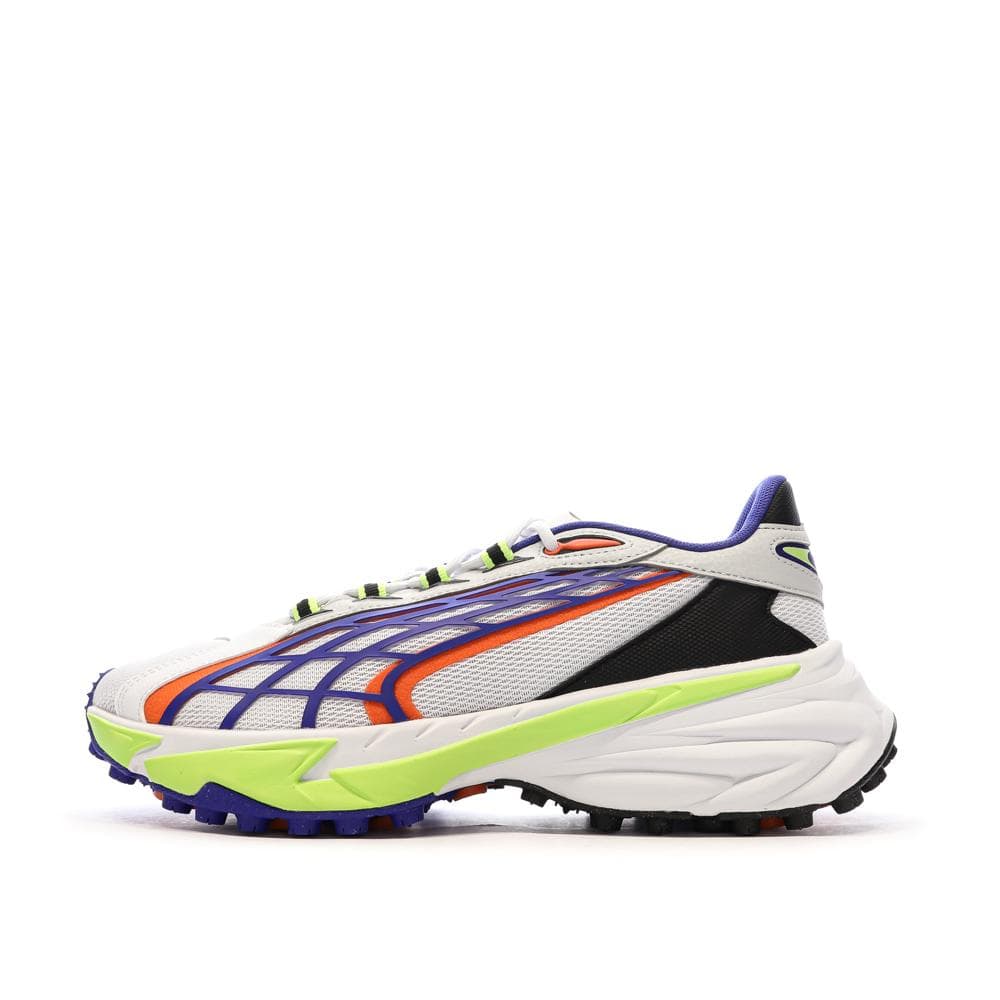 Baskets Blanches/Bleu/Orange Homme Puma Spirex 1