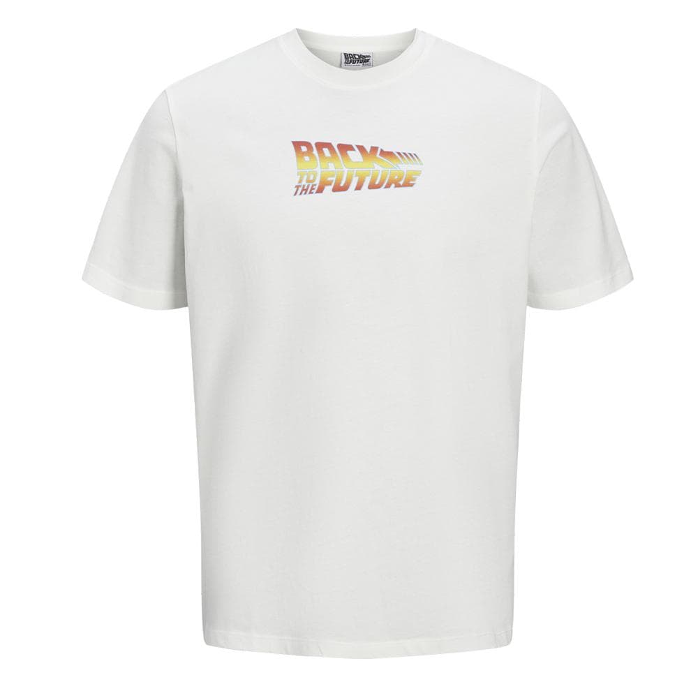 T-shirt Écru Homme Jack & Jones Back 1