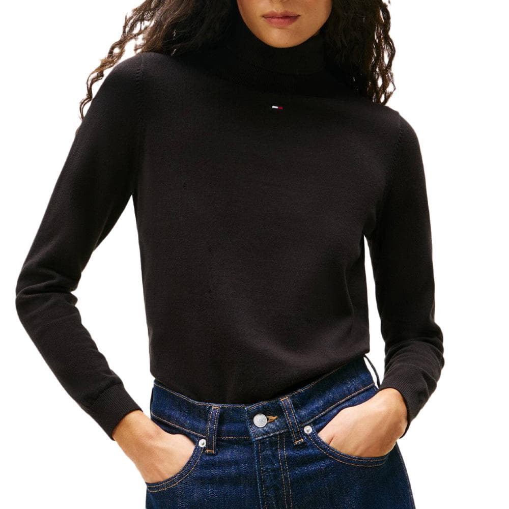 Pull Noir Femme Tommy Hilfiger Tjw Essential 1