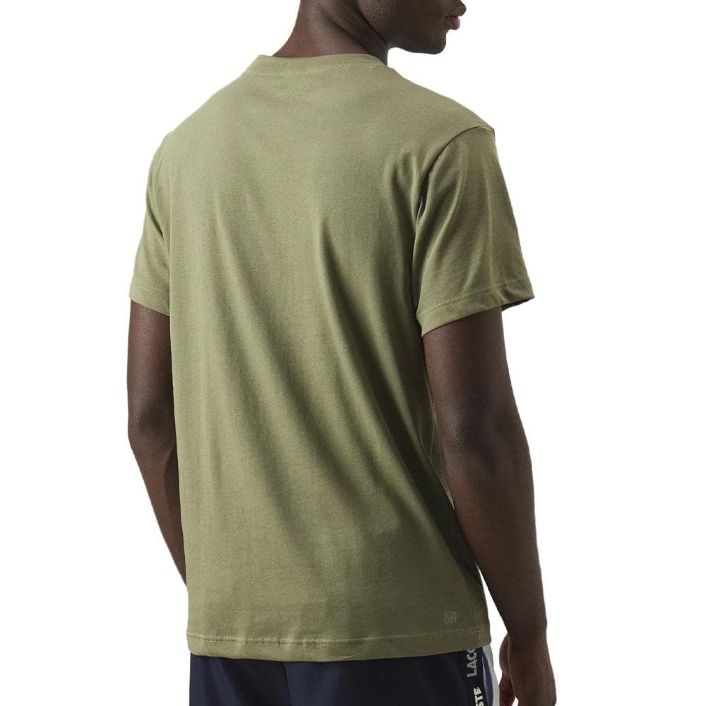 T-shirt Kaki Homme Lacoste TH2042 2