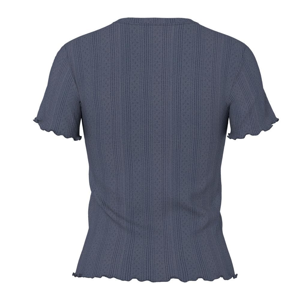 T-Shirt Marine Femme Pieces Marie 3