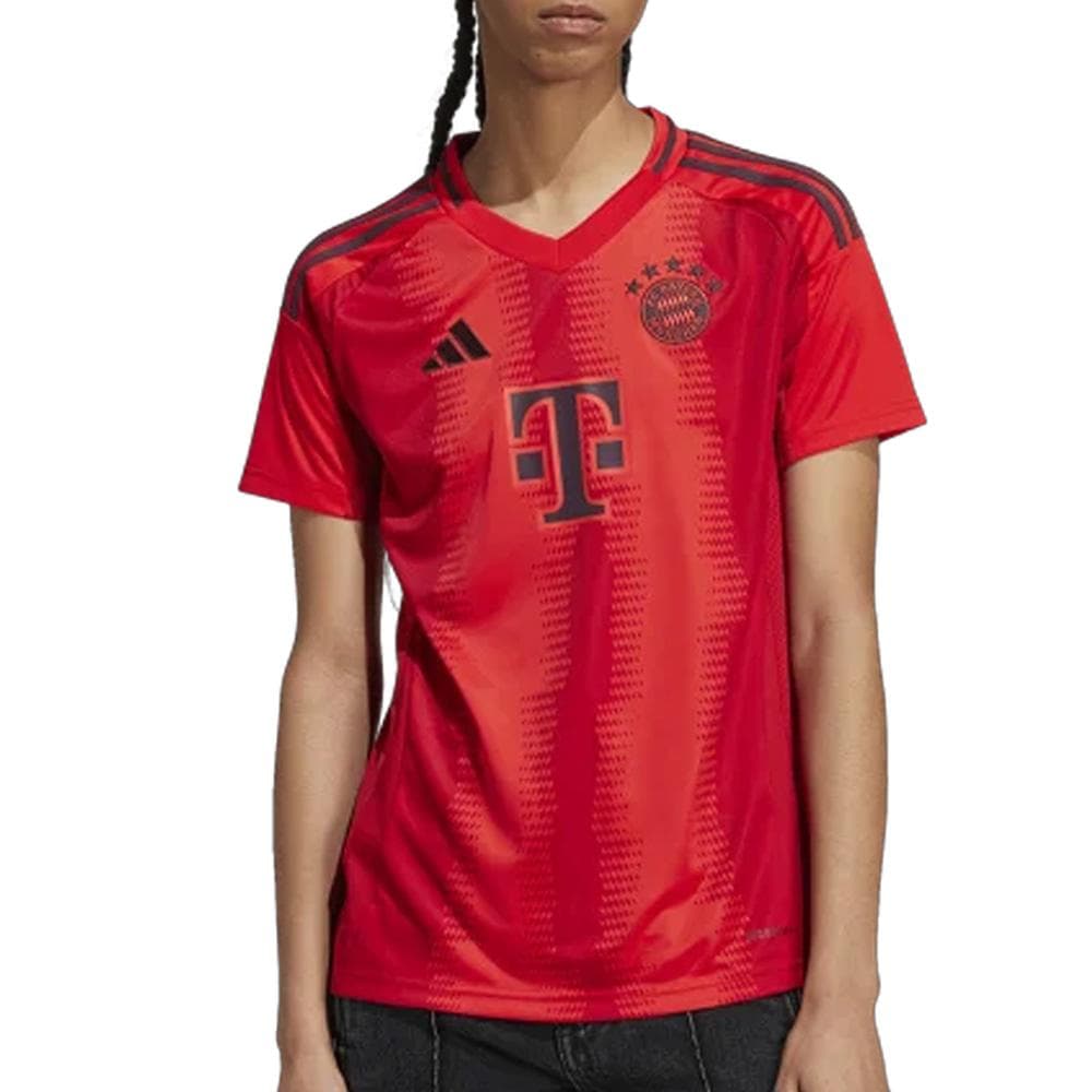 FC Bayern Maillot Domicile Rouge Femme Adidas 24/25 1