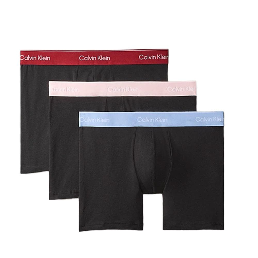 X3 Boxers Noir Homme Calvin Klein Jeans Boxer Brief 1