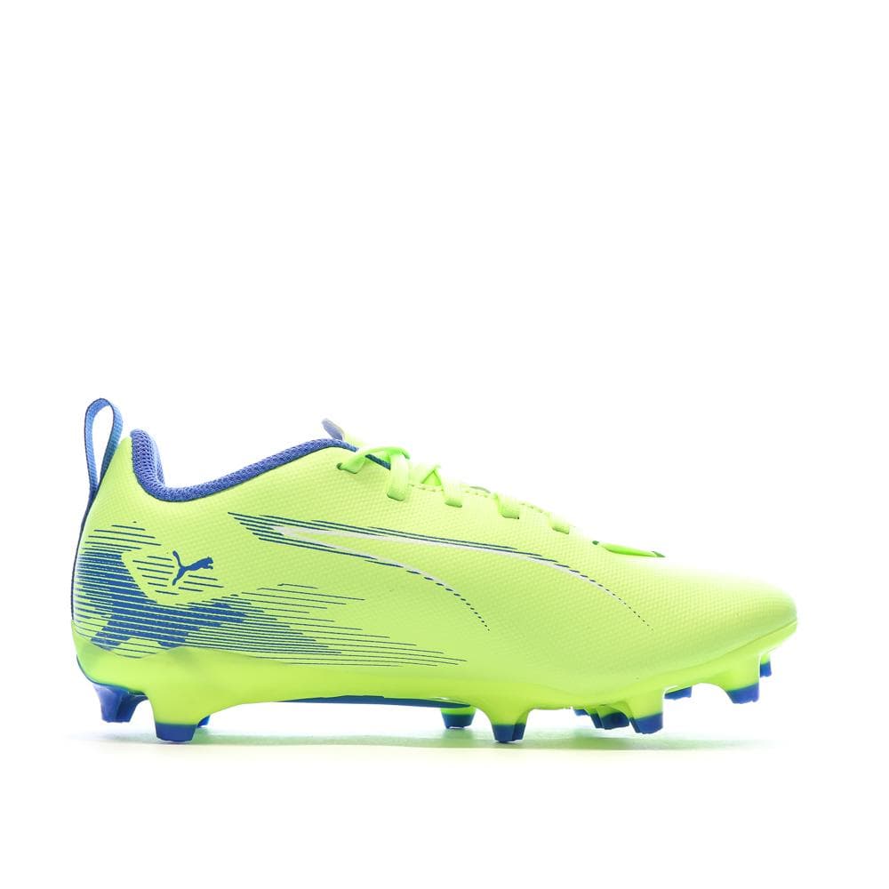 Chaussures de football Jaune Fluo Garçon Puma Ultra 5 Play FG/AG 2