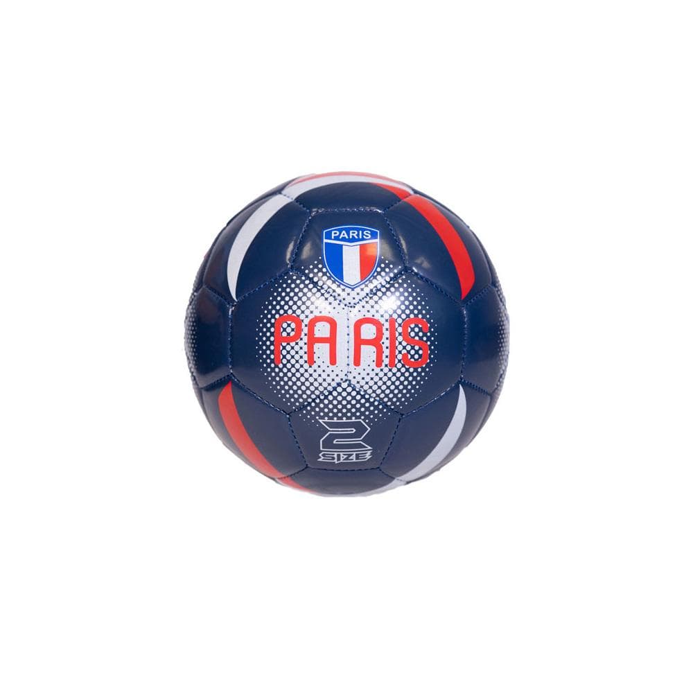 PARIS Mini Ballon Marine/Rouge Sport Zone 1