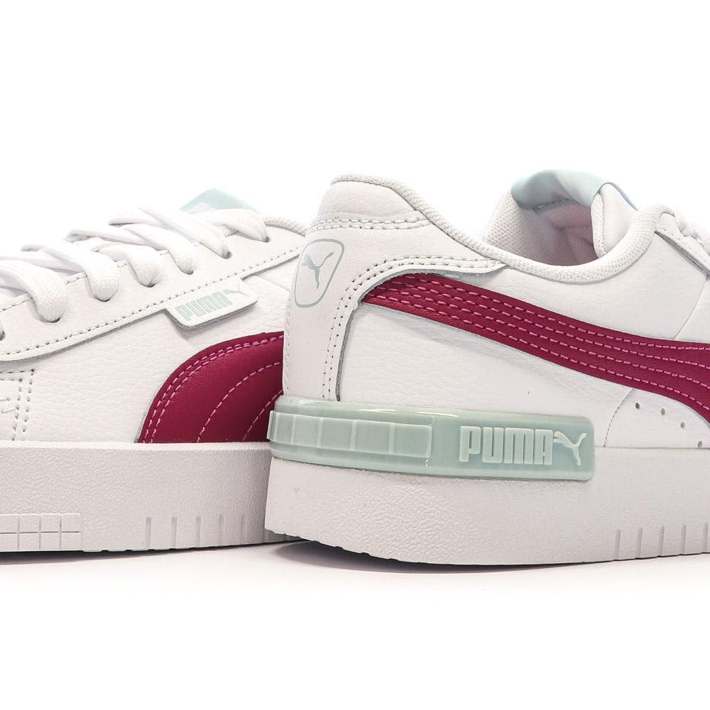 Baskets Blanches/Bordeaux Fille Puma Jada 381990-02 7